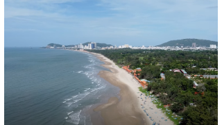 Bãi biển Chí Linh Vũng Tàu - Flycam 4K